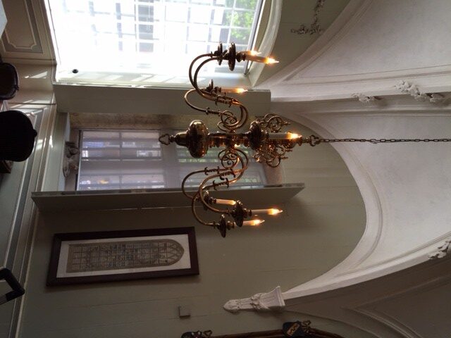 Kroonluchter oude stadhuis Edam